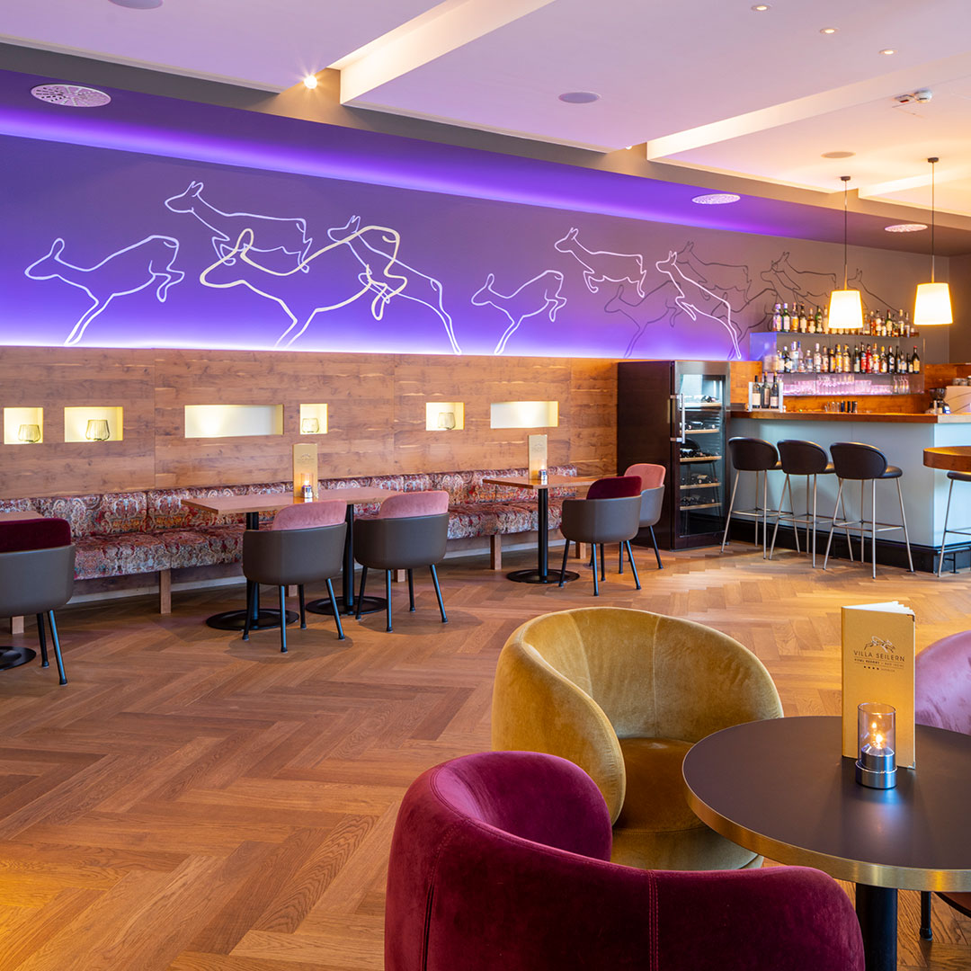 Die Villa Seilern Hotelbar mit Seele