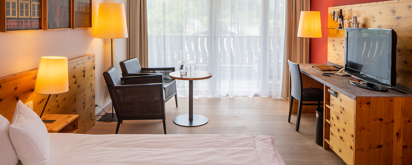 Doppelzimmer in der Villa Seilern