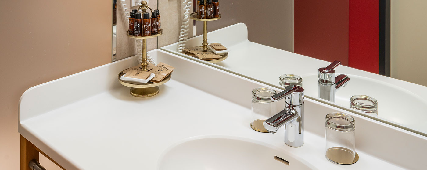 Doppelzimmer in der Villa Seilern