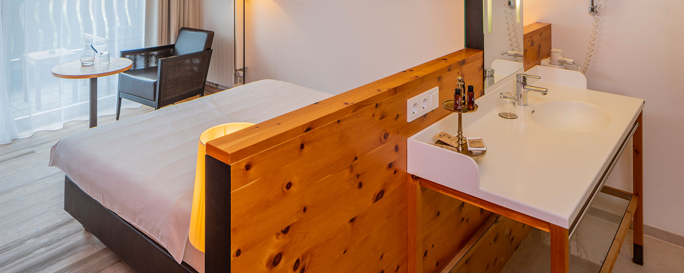 Einzelzimmer in der Villa Seilern