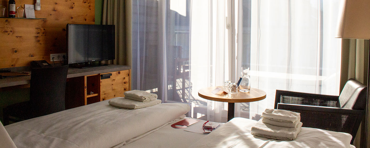 Doppelzimmer Basic in der Villa Seilern