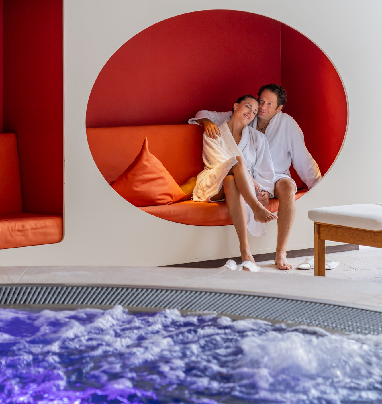 Wohlig-warmer Whirlpool